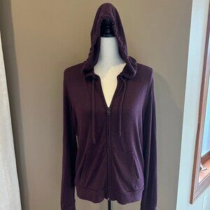 Victoria's Secret Pink Lightweight Hooded Long Sleeve Jacket, Size Medium